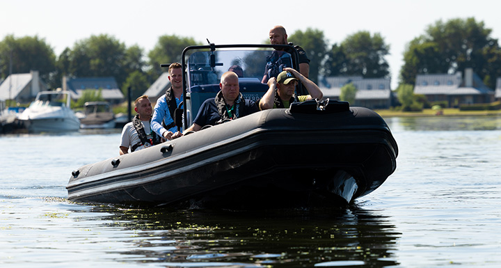 Boat driving