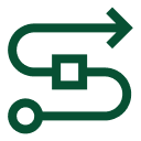 Individual development path Icon