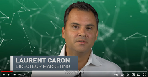 Award partenaire marketing 2021 Veeam pour Bechtle Comsoft