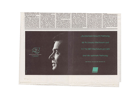 Bechtle newspaper advertisement