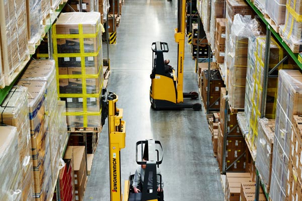 Logistics hub at the headquarters in Neckarsulm