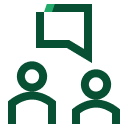 Get to know us personally Icon