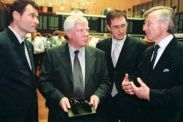 IPO at Frankfurt stock exchange