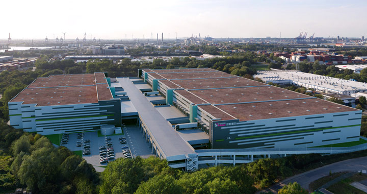 Logistikimmobilie „Mach2“ in Hamburg-Wilhelmsburg