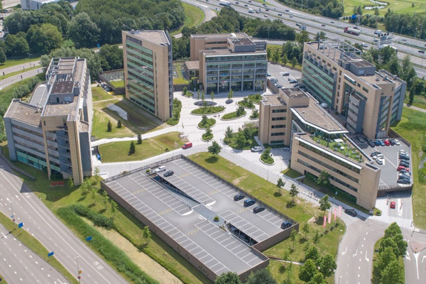 Headquarters of the Dutch IT system house PQR, part of the Bechtle Group