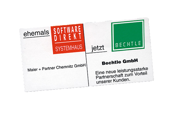 Decal for the new office in Chemnitz
