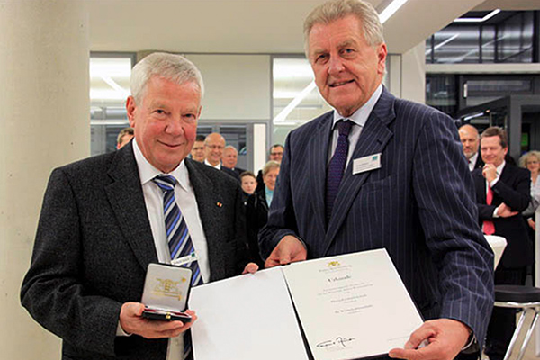 Gerhard Schick honoured by the state of Baden-Württemberg
