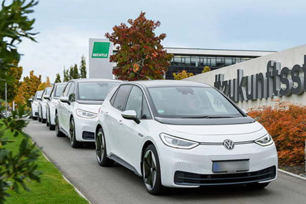 50 VW ID.3 added to company fleet. (© Daniel Peter)