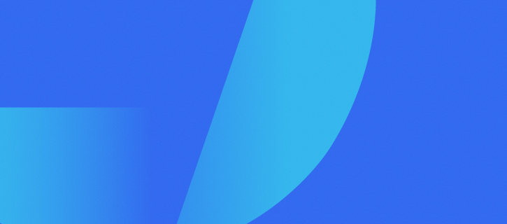 Straight Blue Banner