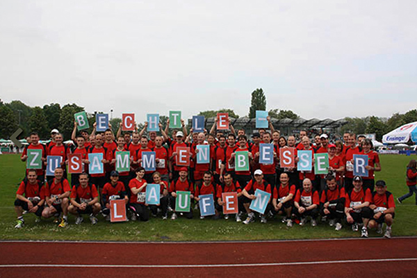 Bechtle's marathon team
