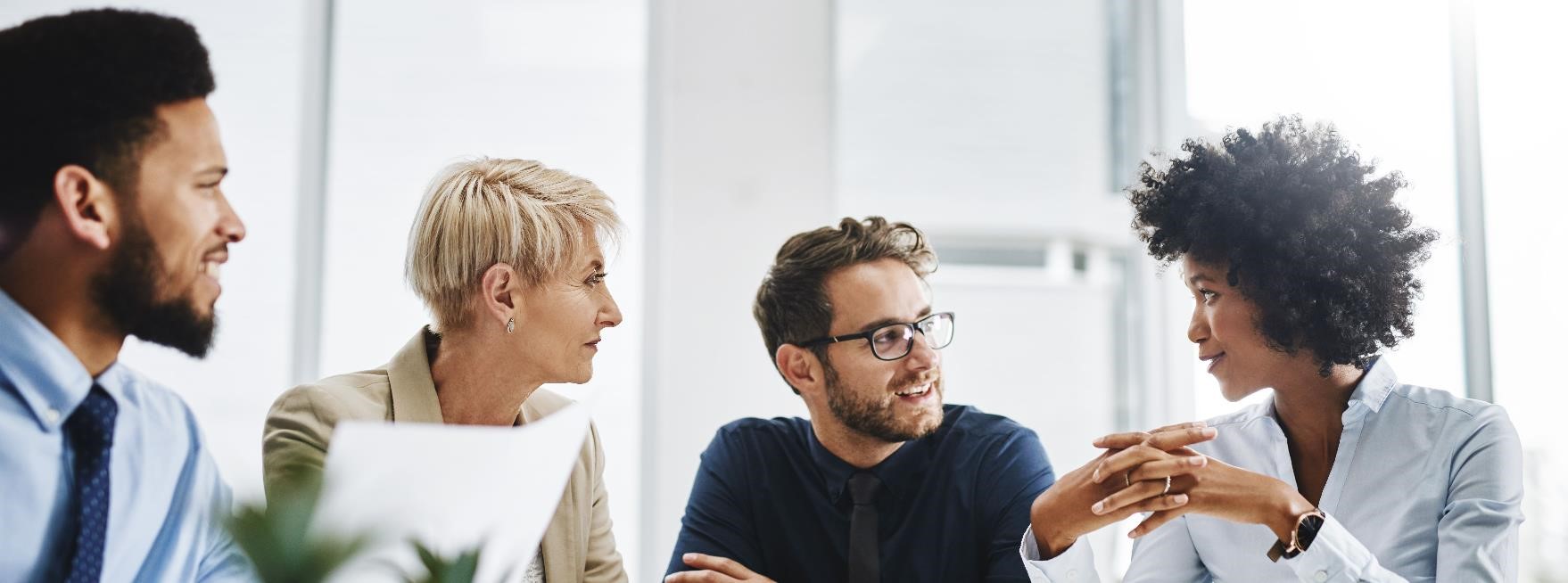 Equipe bureau travail