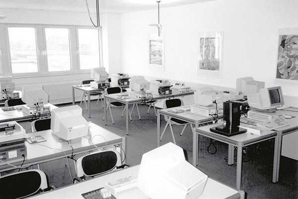 A 1980s office