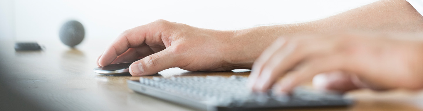 Hands on keyboard