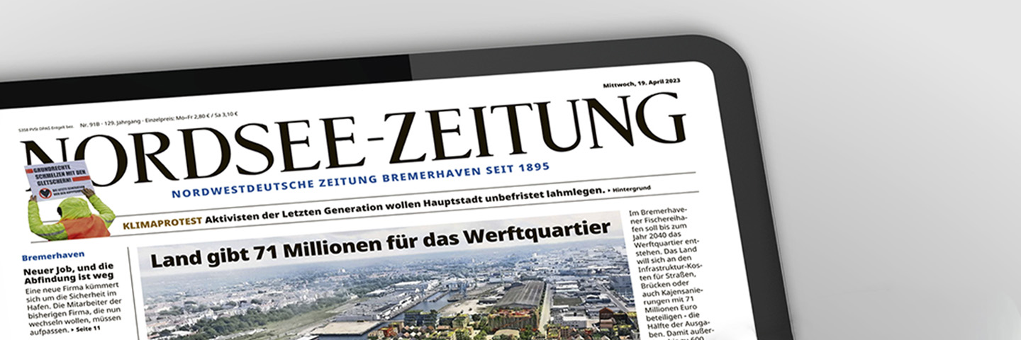 Referenz Nordsee-Zeitung